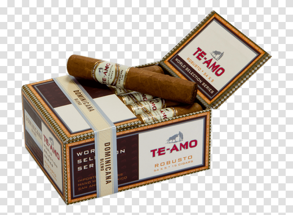 Te Amo Mexican Cigars, Weapon, Weaponry, Box, Bomb Transparent Png