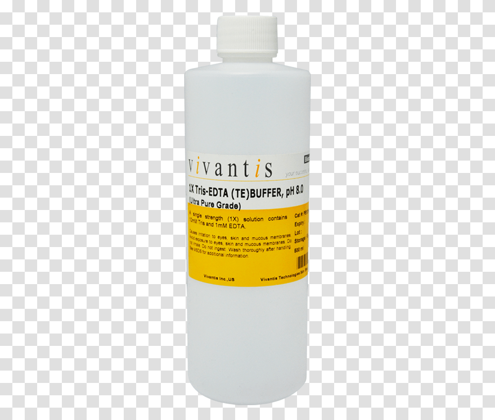 Te Buffer 1x Dna Electrophoresis, Bottle, Tin, Aluminium, Milk Transparent Png
