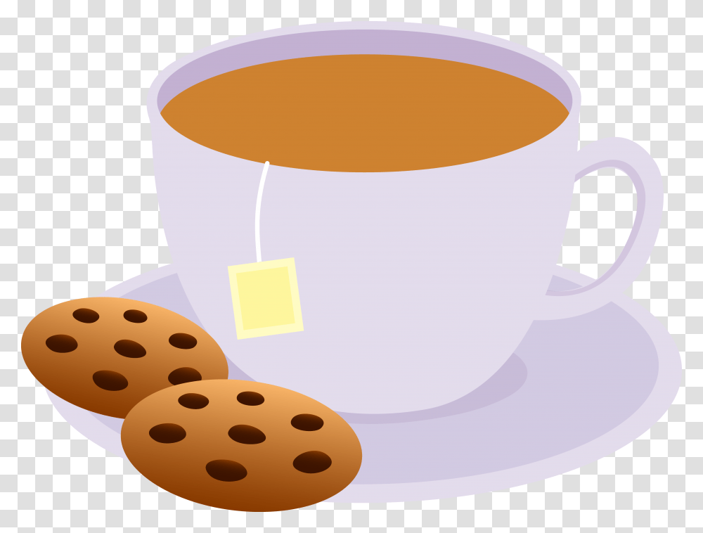 Tea And Cookies Clip Art, Coffee Cup, Food, Beverage, Drink Transparent Png