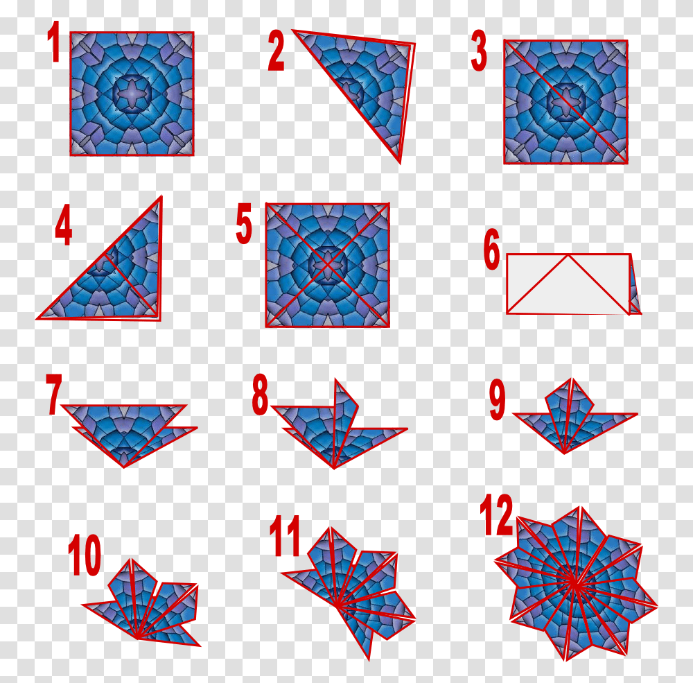 Tea Bag Paper Origami Download Teabag Folding, Pattern, Star Symbol Transparent Png
