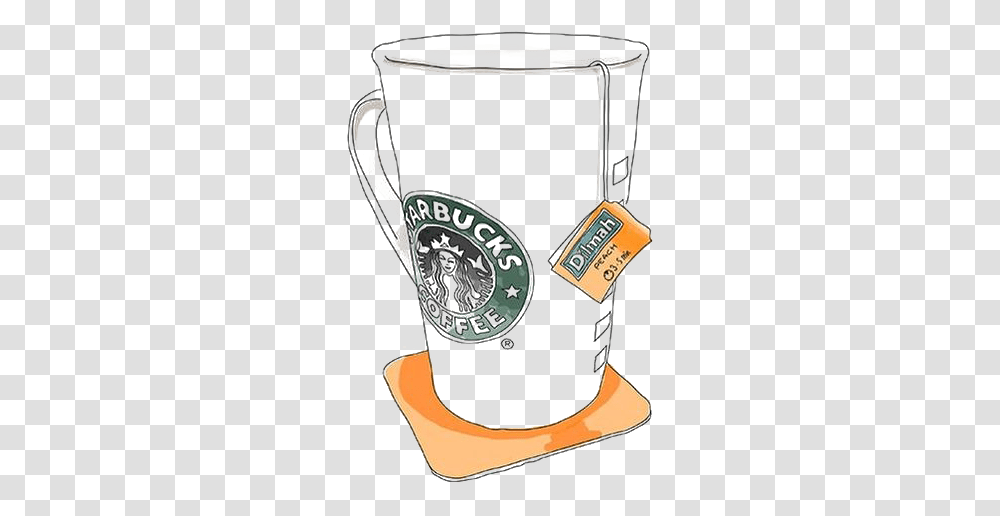 Tea Coffee Cup Starbucks Bag Free Clipart Hd Clipart Cartoon Starbucks Cup, Spoke, Machine, Wheel, Wristwatch Transparent Png