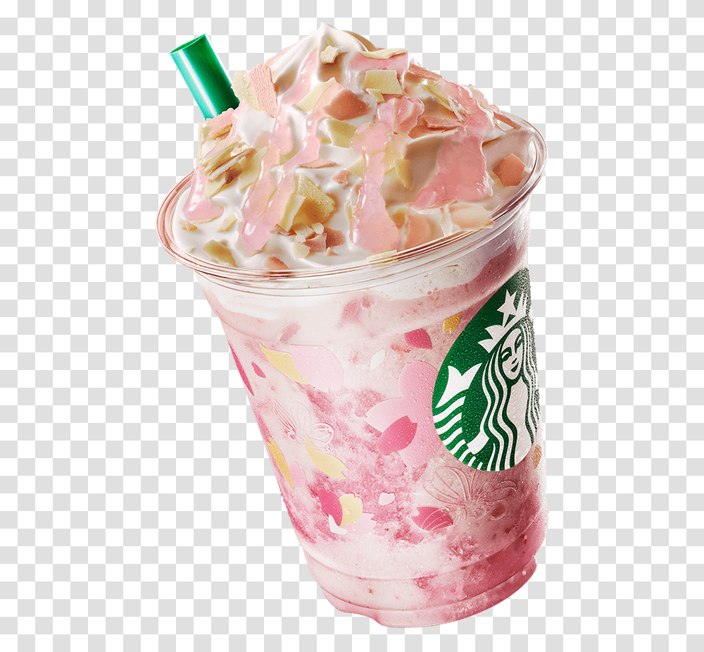 Tea Coffee Drink Starbucks Latte Free Image Strawberry Pink Drink Starbucks, Ice Cream, Dessert, Food, Creme Transparent Png