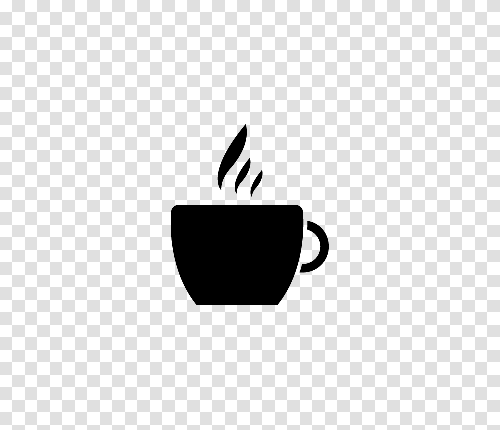 Tea Cup Hot Drink Java Coffee Cup Vector Icon, Shovel, Tool, Stencil Transparent Png