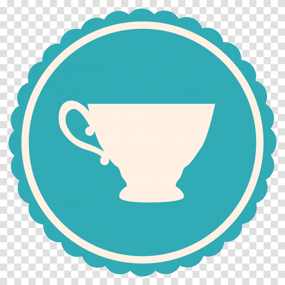 Tea Cup, Label, Logo Transparent Png