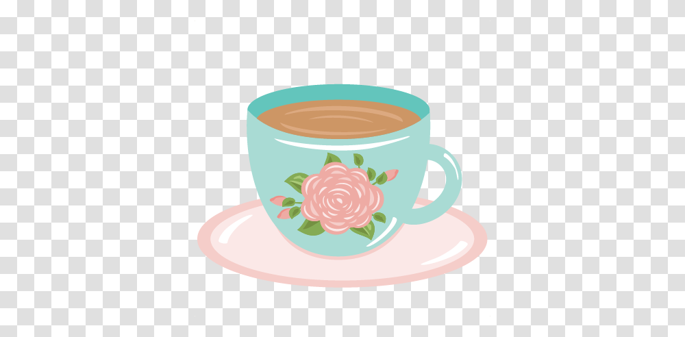 Tea Cup Scrapbook Cute Clipart For Silhouette, Coffee Cup, Tape, Pottery, Saucer Transparent Png
