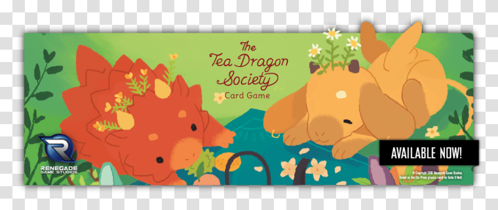 Tea Dragon Now Society Of Tea Dragons, Envelope, Mail, Greeting Card, Animal Transparent Png