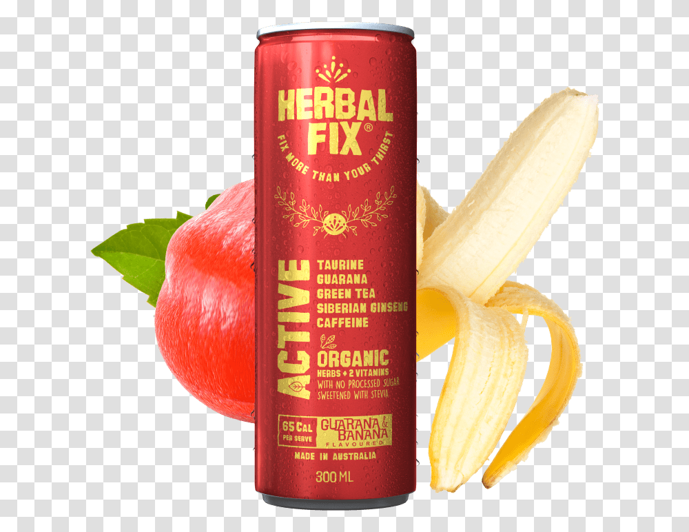 Tea Energy Drink Australia, Plant, Fruit, Food, Can Transparent Png