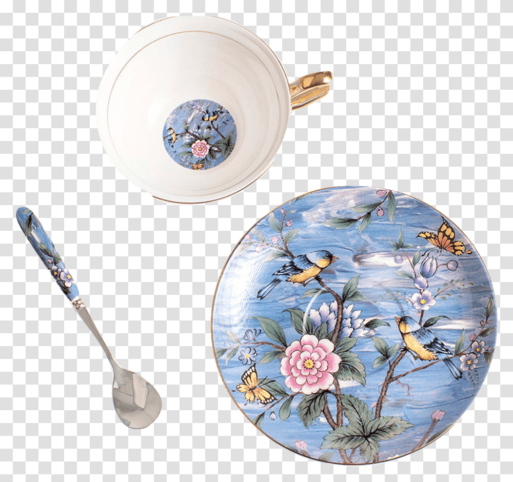 Tea Glass, Porcelain, Pottery, Cutlery Transparent Png