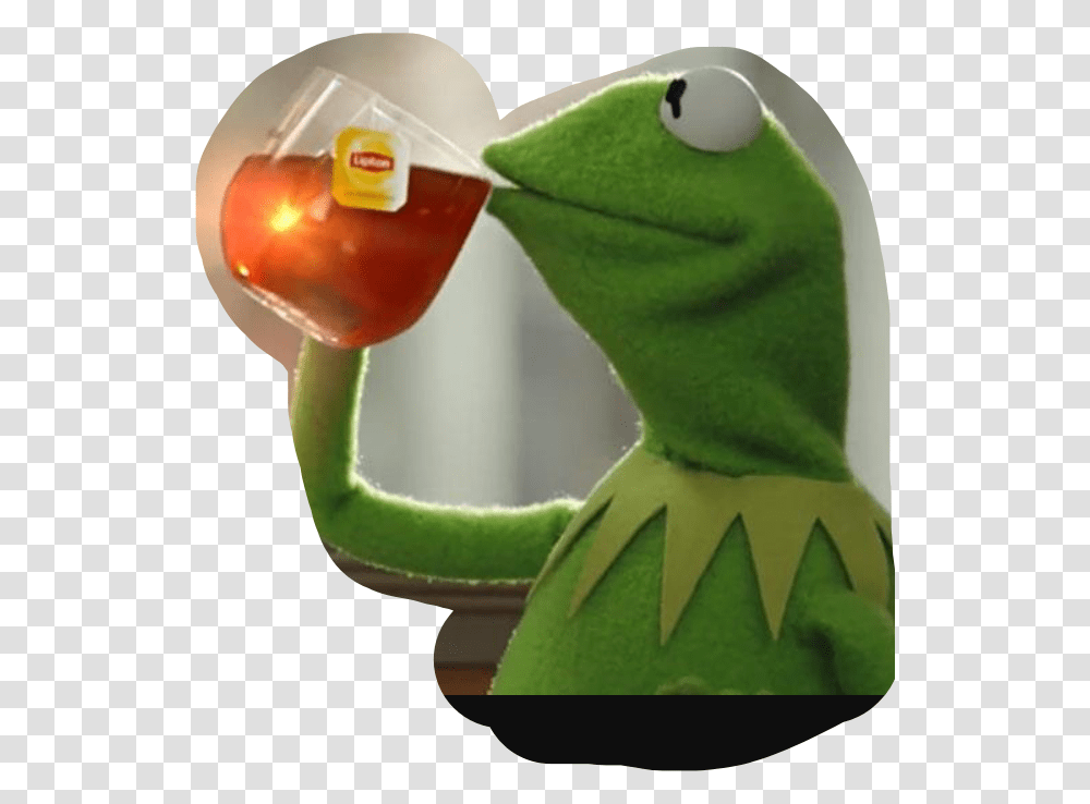 Tea Kermit Kermitmemes Freetoedit Everyones Getting Engaged Meme, Plush, Toy, Elf, Animal Transparent Png