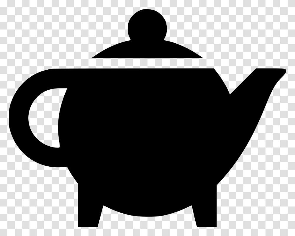 Tea Kettle Desenho De Bule De Caf, Silhouette, Pottery, Person, Human Transparent Png