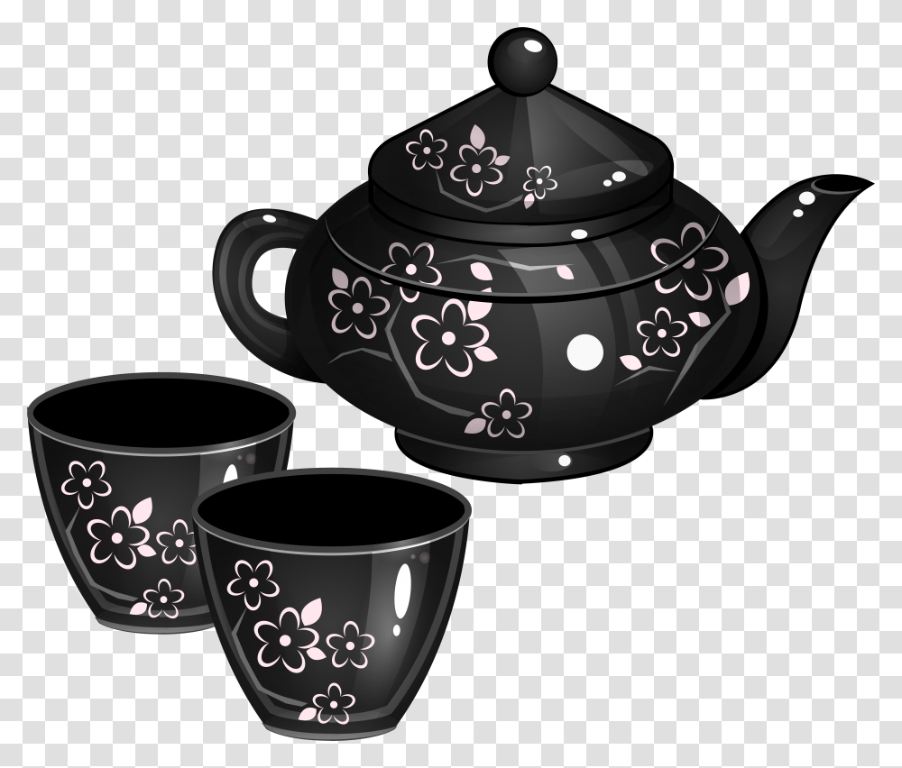 Tea Set, Lamp, Pottery, Cup, Teapot Transparent Png