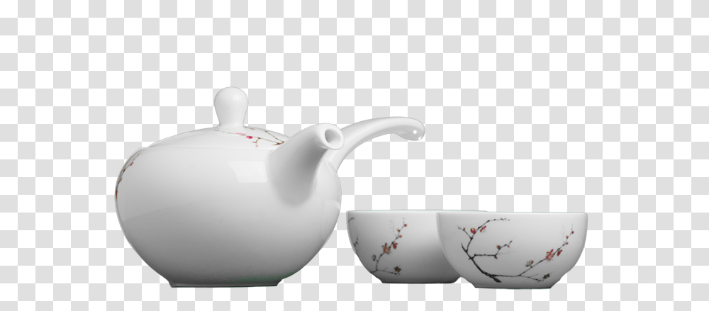 Tea Set Teapot, Pottery, Snowman, Winter, Outdoors Transparent Png