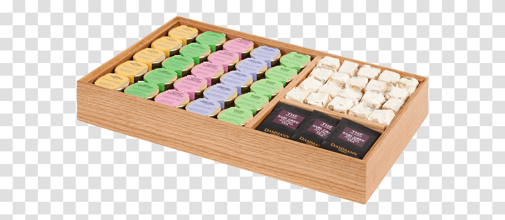 Tea Set Xs40 Plywood, Box, Food, Dessert, Sweets Transparent Png