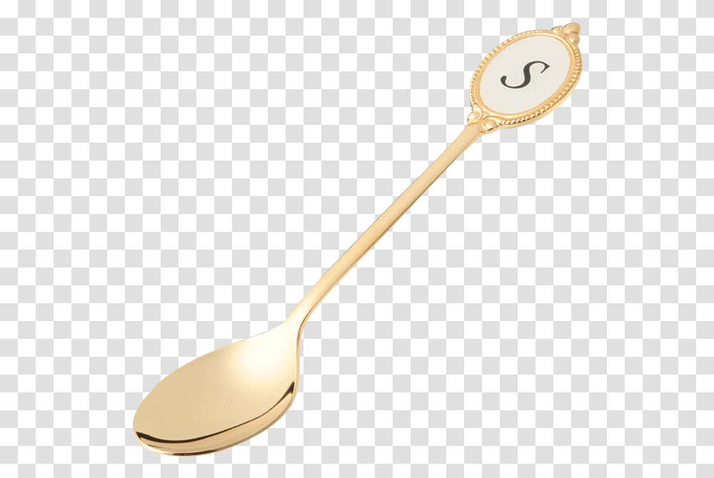 Tea Spoon Gold S Francfranc, Cutlery, Wooden Spoon Transparent Png