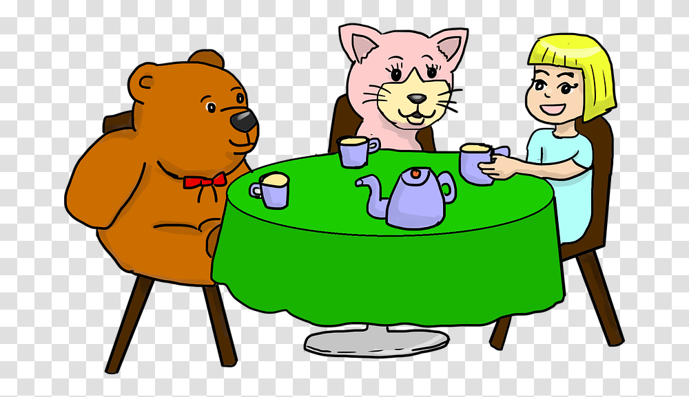 Tea Tea Party Playing Toy Pretend Imaginary Cartoon, Helmet, Person, Dog Transparent Png