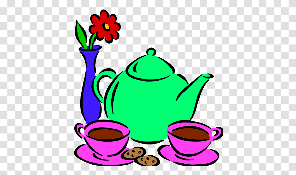 Tea Time Clip Art, Pottery, Teapot, Saucer Transparent Png