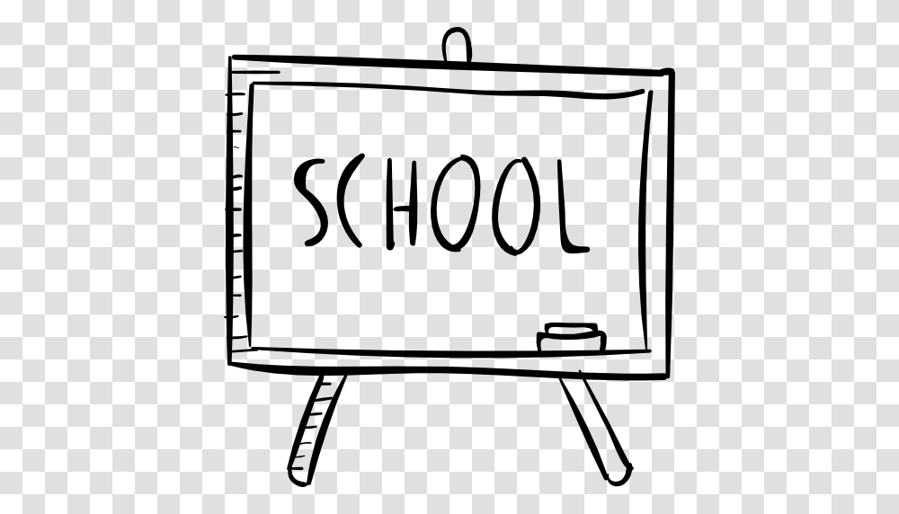 Teach Teacher Education School Material Whiteboard Teaching Icon, Gray, World Of Warcraft Transparent Png