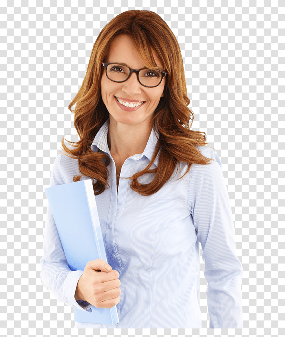 Teacher Become A Teacher, Person, Female, Glasses, Clothing Transparent Png