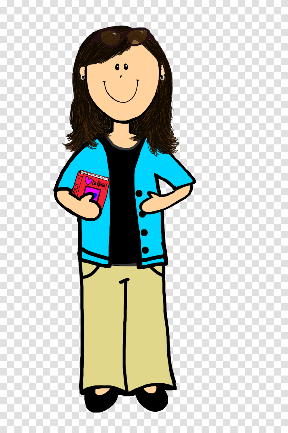 Teacher Clipart, Person, Female, Girl Transparent Png