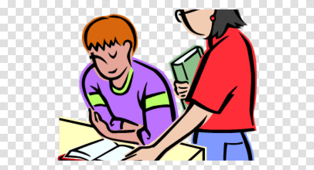 Teacher Clipart Student, Person, Human, Cleaning, Reading Transparent Png