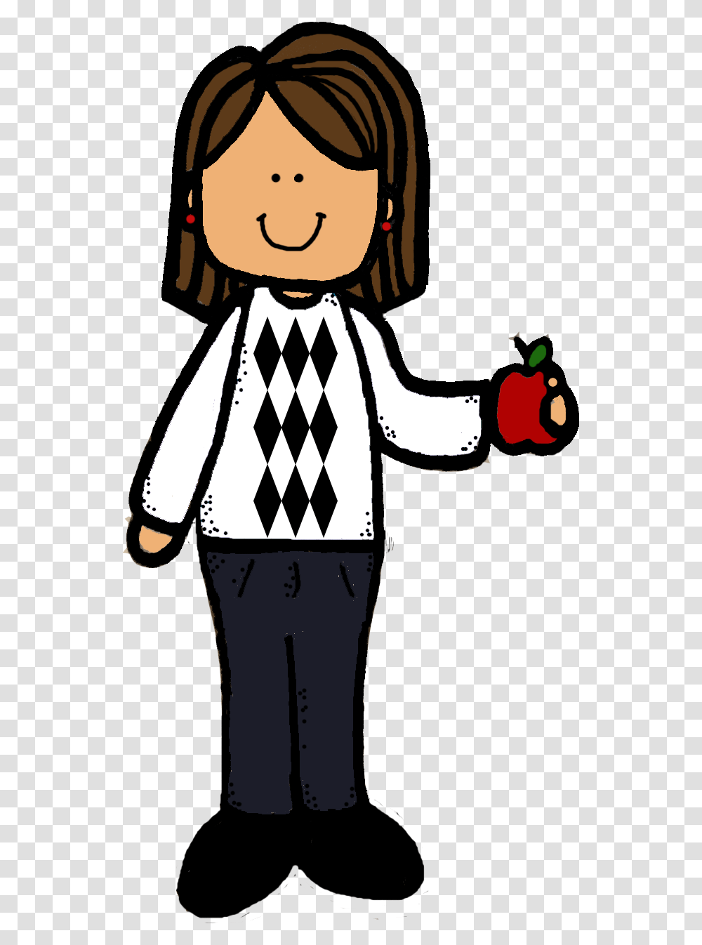 Teacher Clipart With Background Clipart Teacher, Performer, Person, Human, Portrait Transparent Png