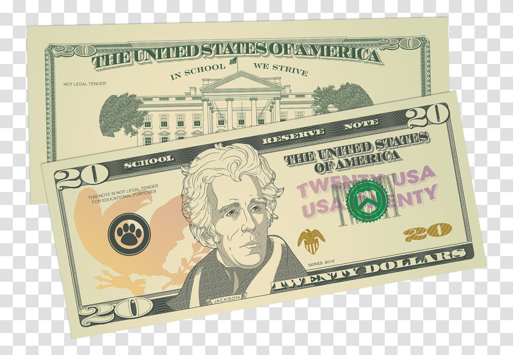 Teacher Created Resources Play Money Assorted Bills 20 Us Dollar, Person, Human Transparent Png