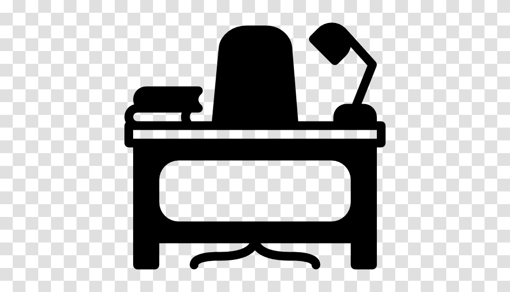 Teacher Desk Education Classroom Chair Icon, Silhouette, Stencil, Electronics, Camera Transparent Png