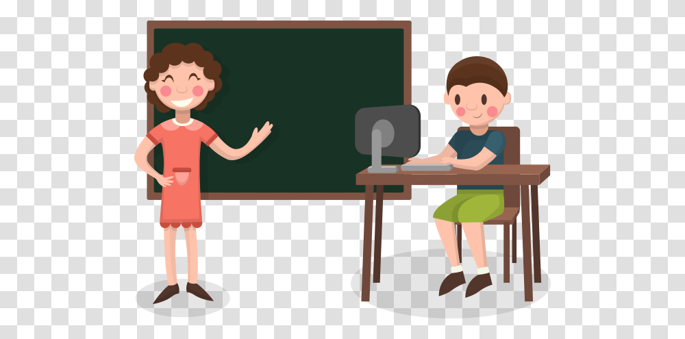 Teacher, Person, Human, Blackboard, Indoors Transparent Png