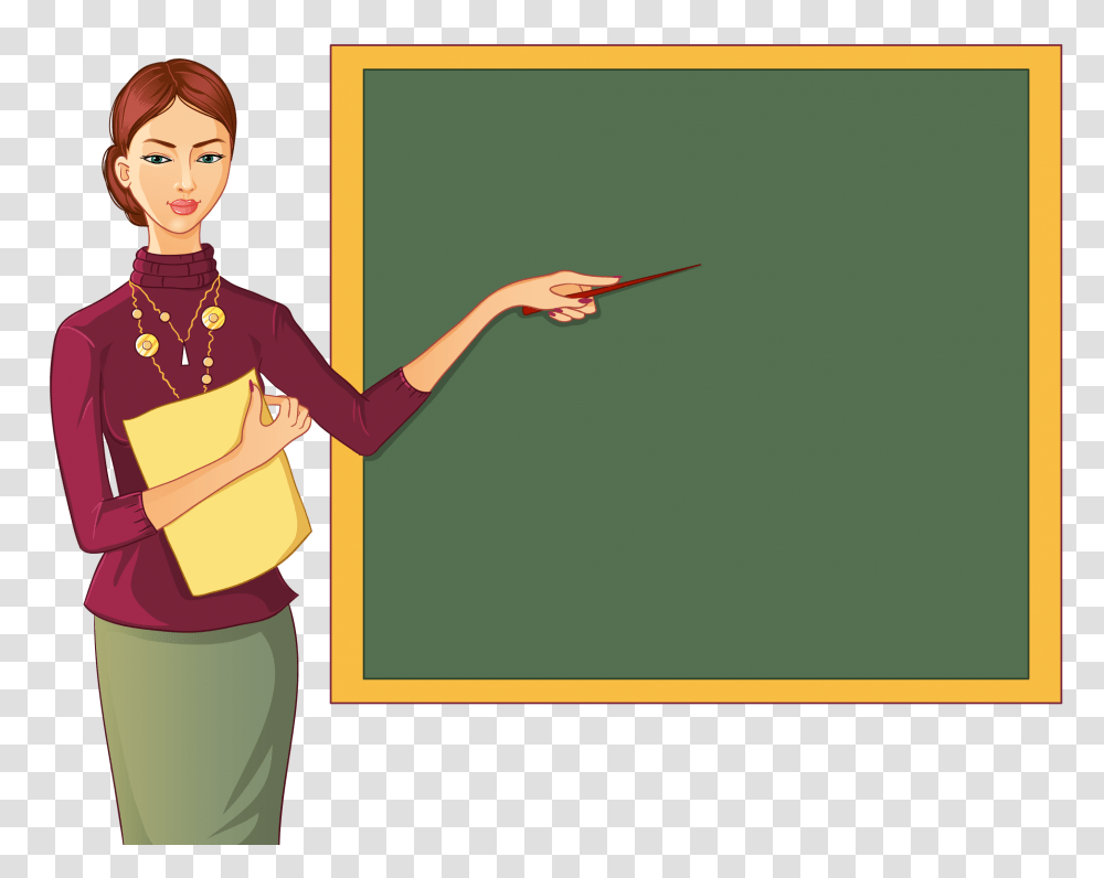 Teacher, Person, Human, Blackboard Transparent Png