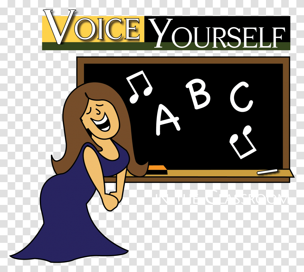 Teacher Singing Download Singing Teacher Clipart, Word, Blackboard, Label Transparent Png