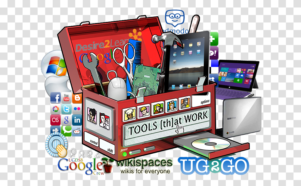 Teacher Toolbox Clipart, Arcade Game Machine, Mobile Phone, Electronics, Cell Phone Transparent Png