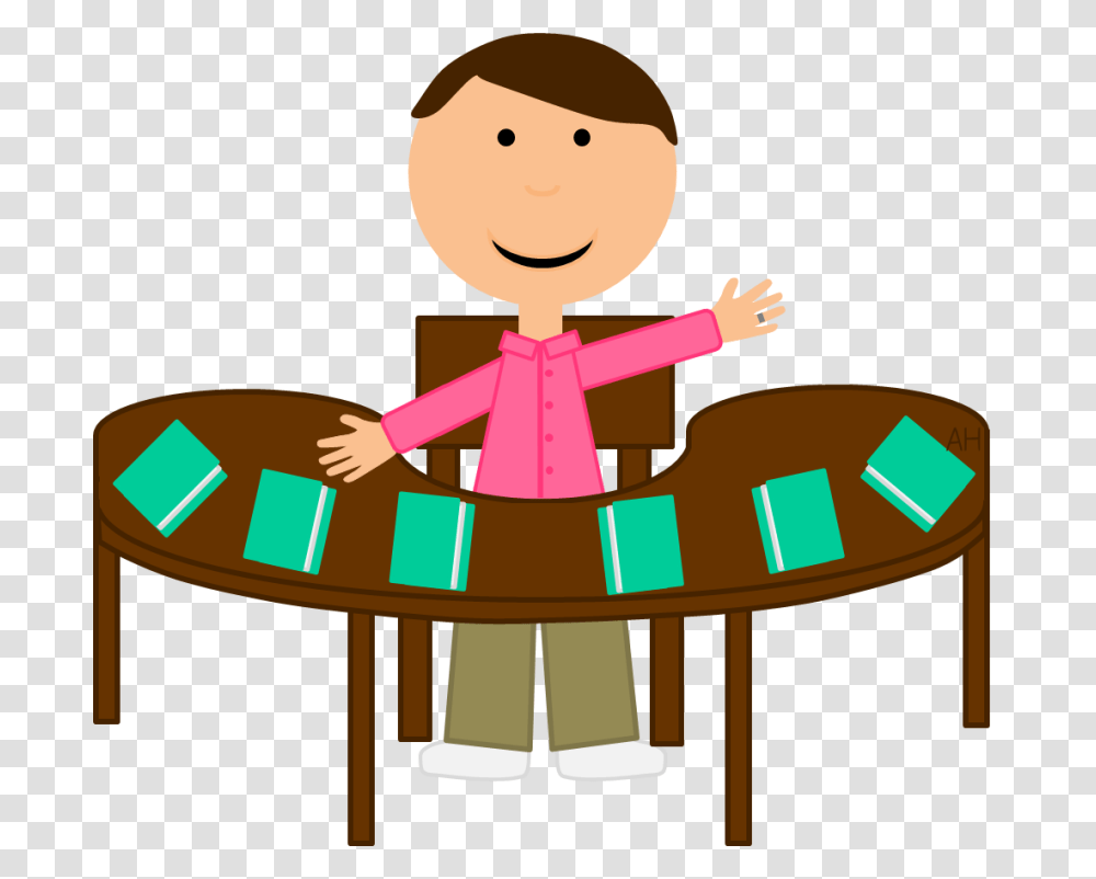 Teacher Working, Toy, Game, Table, Furniture Transparent Png