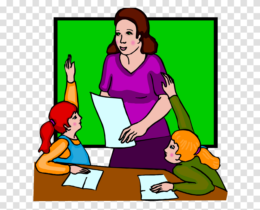 Teachers Cliparts, Person, Female, Poster, Girl Transparent Png