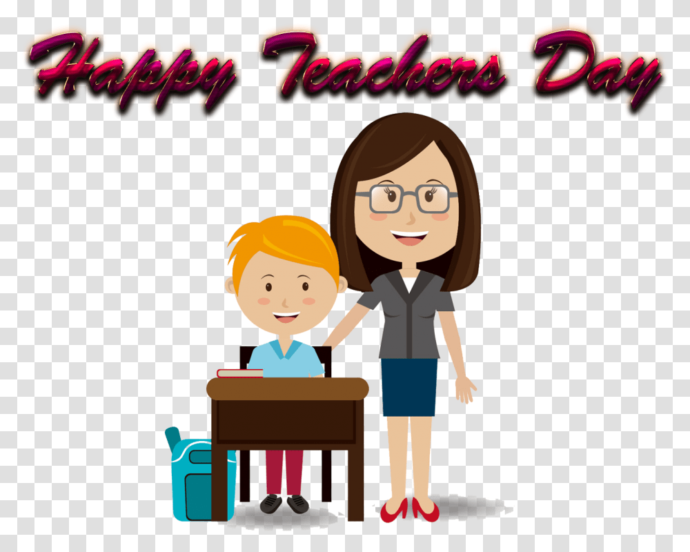 Teachers Day 2018 Clipart Clip Art Teacher, Person, Human, People, Family Transparent Png