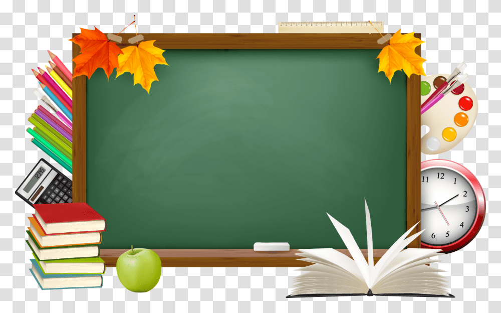 Teachers Day Frame Design, Leaf, Plant, Clock Tower, Architecture Transparent Png