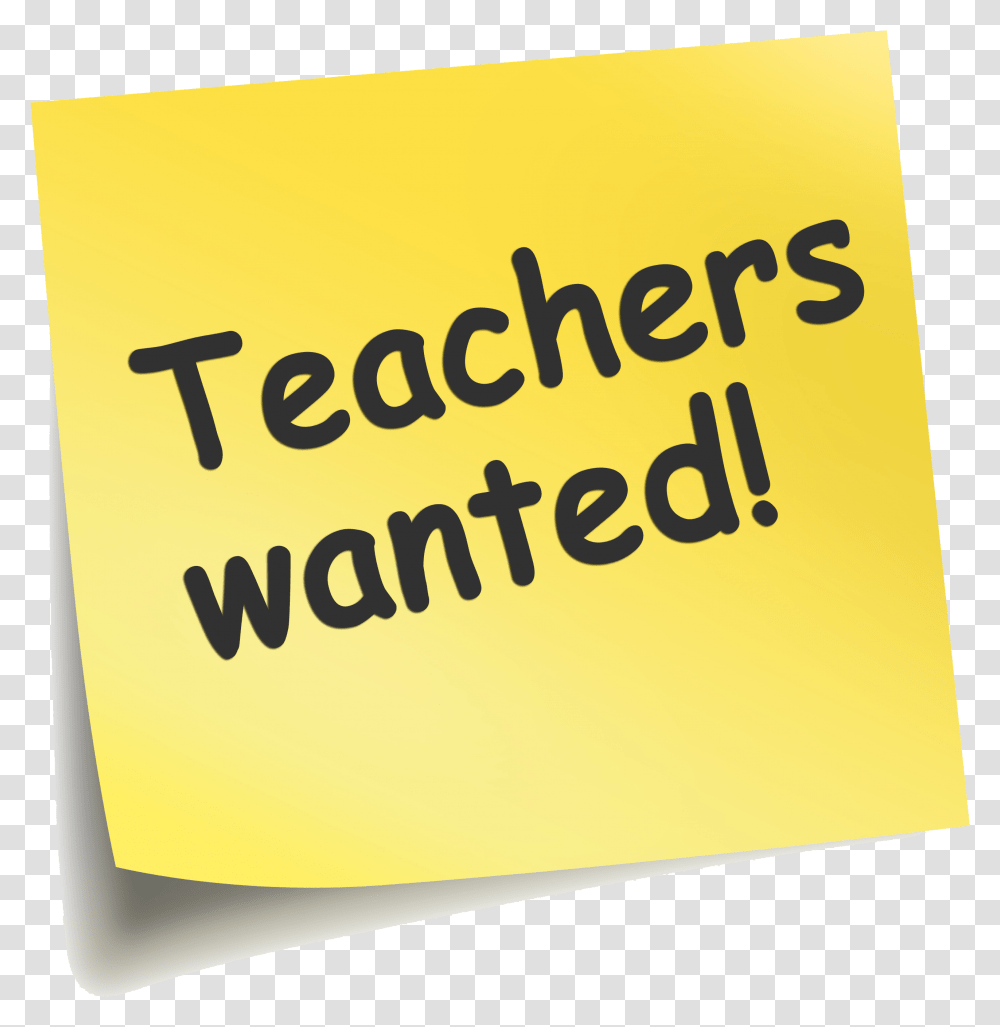 Teachers Wanted Teacher, Word, Label, Paper Transparent Png