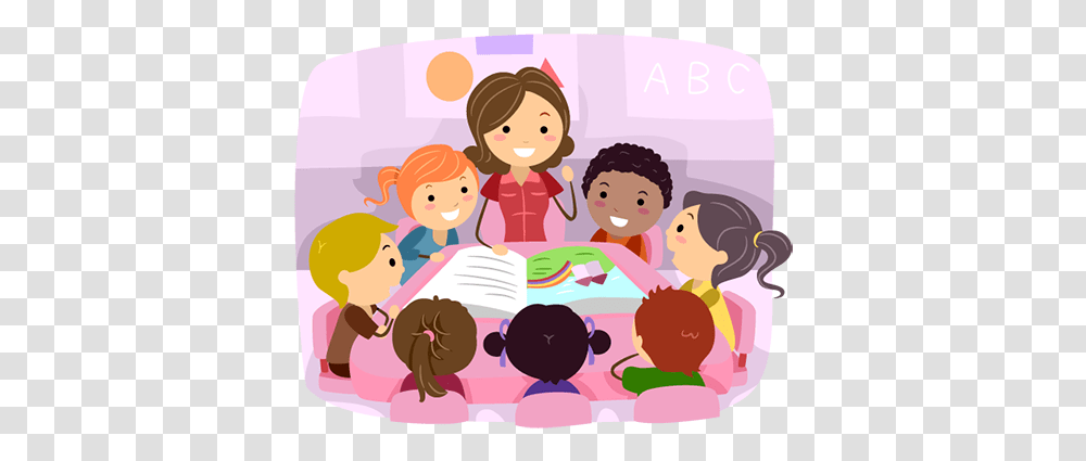 Teaching Children Clipart Teacher Talking To Students Clipart, Drawing, Meal, Graphics, Doodle Transparent Png