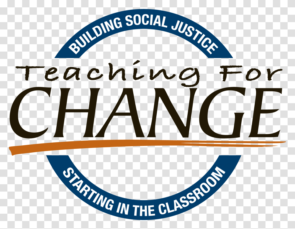 Teaching For Change Logo Teaching For Change, Label, Alphabet Transparent Png