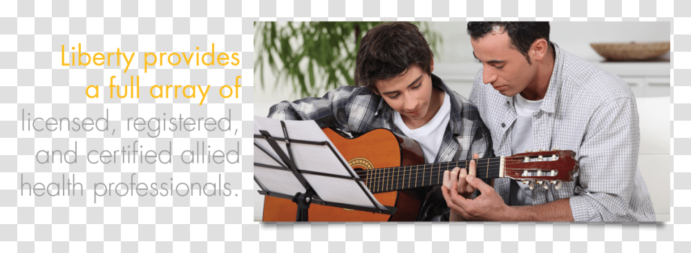 Teaching Guitar, Person, Human, Leisure Activities, Musical Instrument Transparent Png
