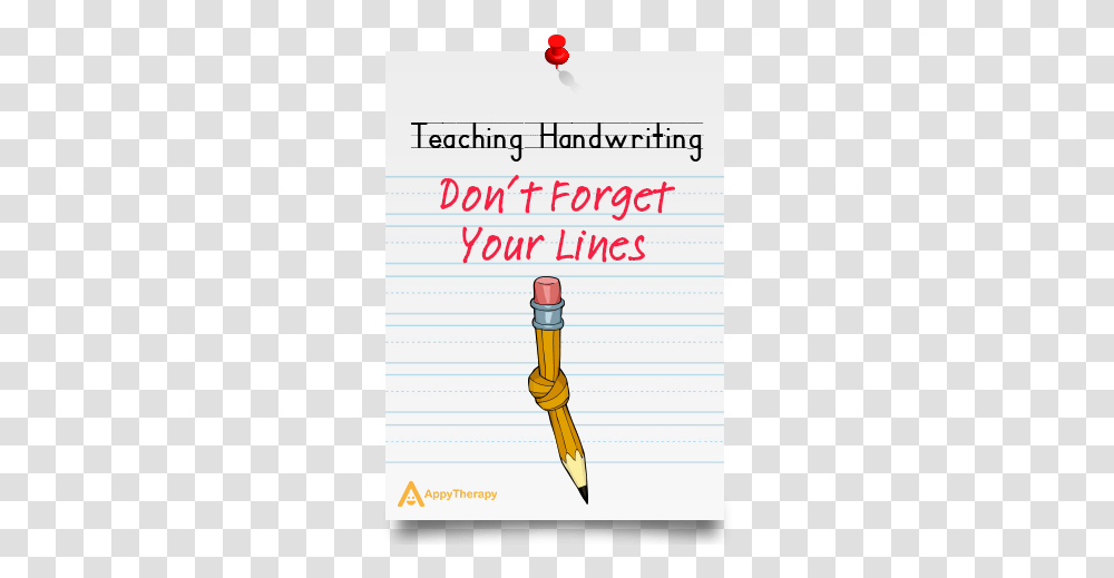 Teaching Handwriting Don't Forget Your Lines Screenshot, Text, Page, Label, Light Transparent Png