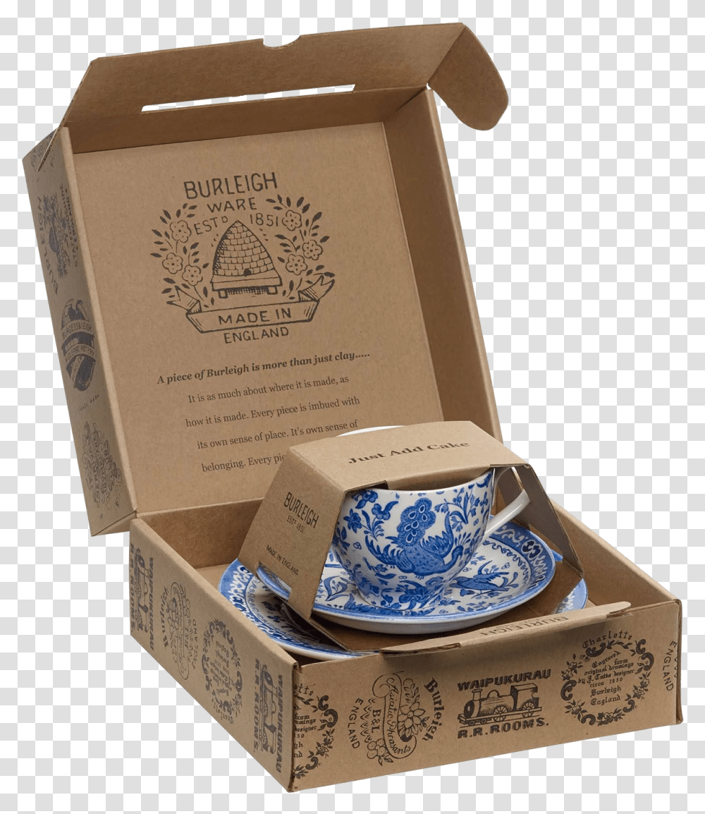 Teacup, Box, Porcelain, Pottery Transparent Png