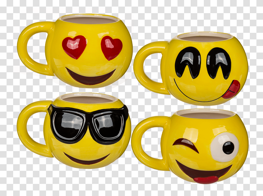 Teacup Mug Ceramic Gift Emoji Free Hd Image Clipart Hrnek Smajlk, Coffee Cup, Sunglasses, Accessories, Accessory Transparent Png