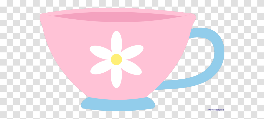 Teacup Pink Clip Art, Bowl, Petal, Flower, Plant Transparent Png