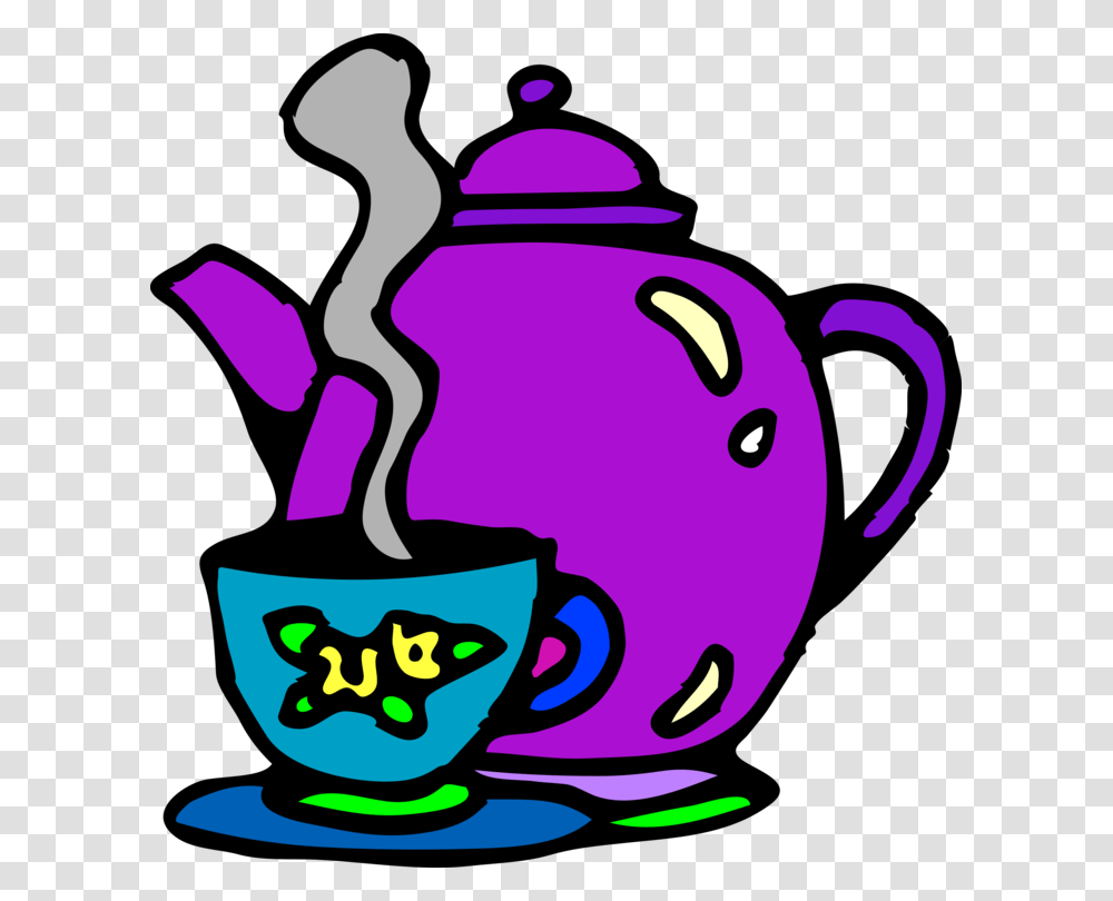 Teacup Teapot Coffee, Coffee Cup, Pottery Transparent Png