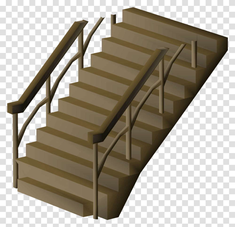 Teak Staircase Stairs, Handrail, Banister Transparent Png