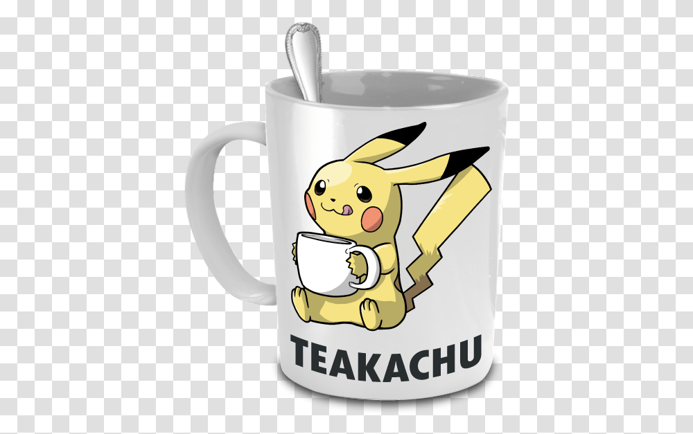 Teakachu The Pikachu Pokemon Pun Mug Threadfox Coffee Mugs For Engineers, Coffee Cup, Latte, Beverage, Drink Transparent Png
