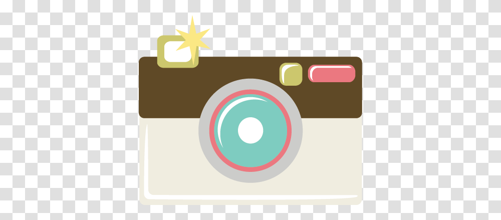 Teal Clipart Cute Camera, Label, Tape Transparent Png
