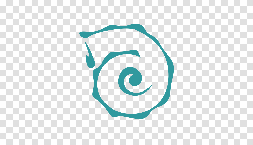 Teal Clipart Seashell, Spiral, Coil Transparent Png