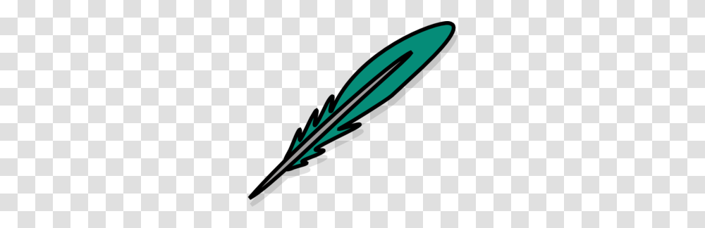 Teal Feather Clip Art, Arrow, Spear, Weapon Transparent Png