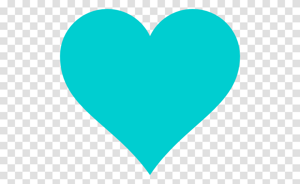 Teal Heart Clipart, Balloon, Pillow, Cushion Transparent Png